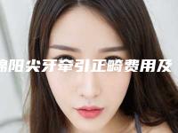 绵阳尖牙牵引正畸费用及过程解析