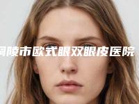 铜陵市欧式眼双眼皮医院排名榜前十名专家横评（铜陵市欧式眼双眼皮整形医院）
